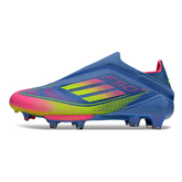 Chuteira Infantil Campo Adidas F50+ Elite Sem Cadarço FG Celestial Victory Pack